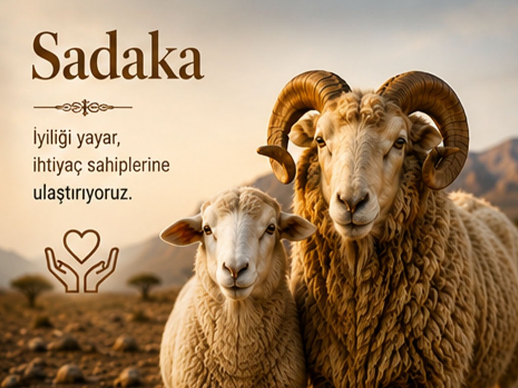 Sadaka Kurbanı Koyun-Koç